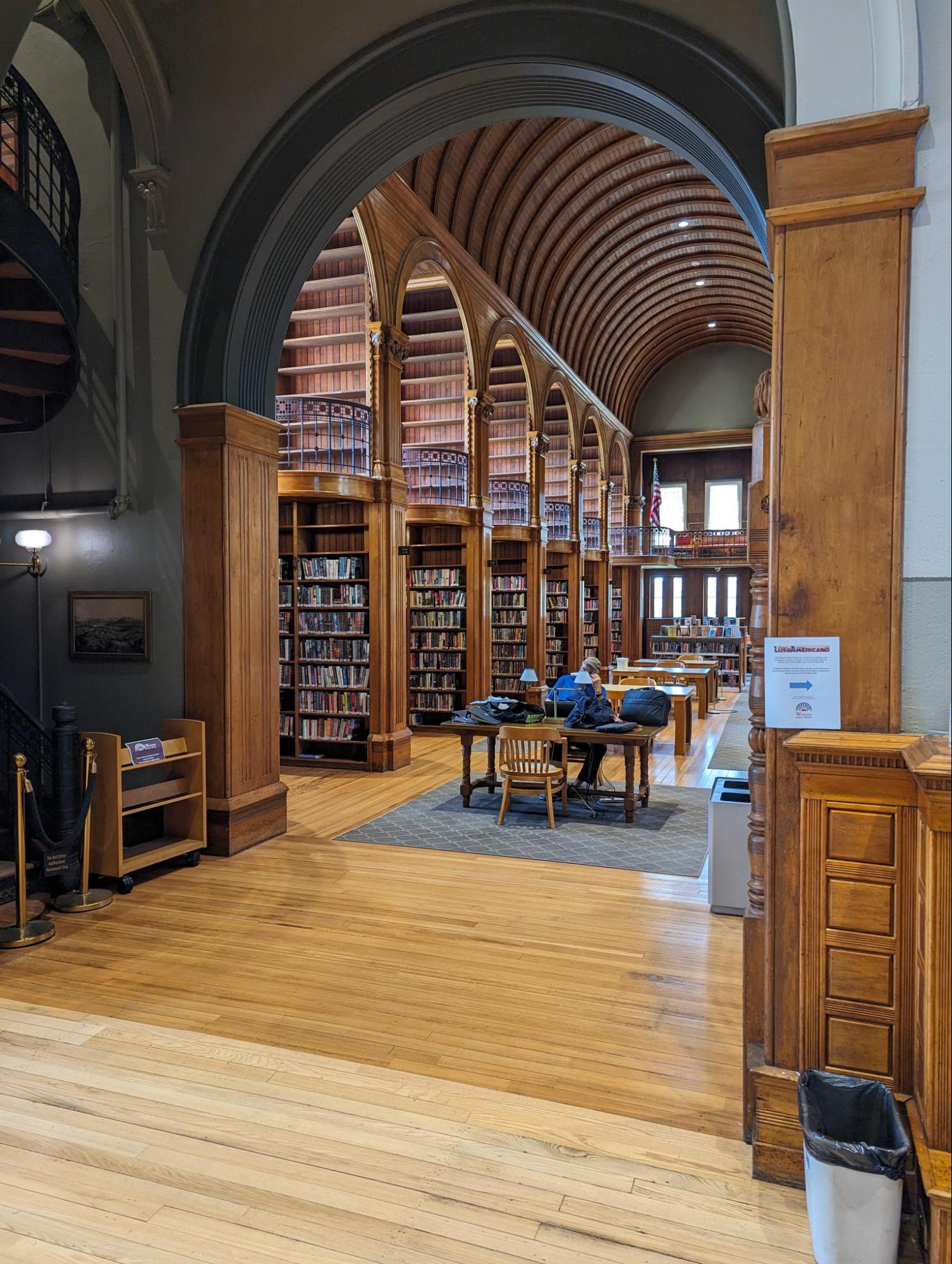 California-lawyers-envy-tradition-at-Woburn-Library