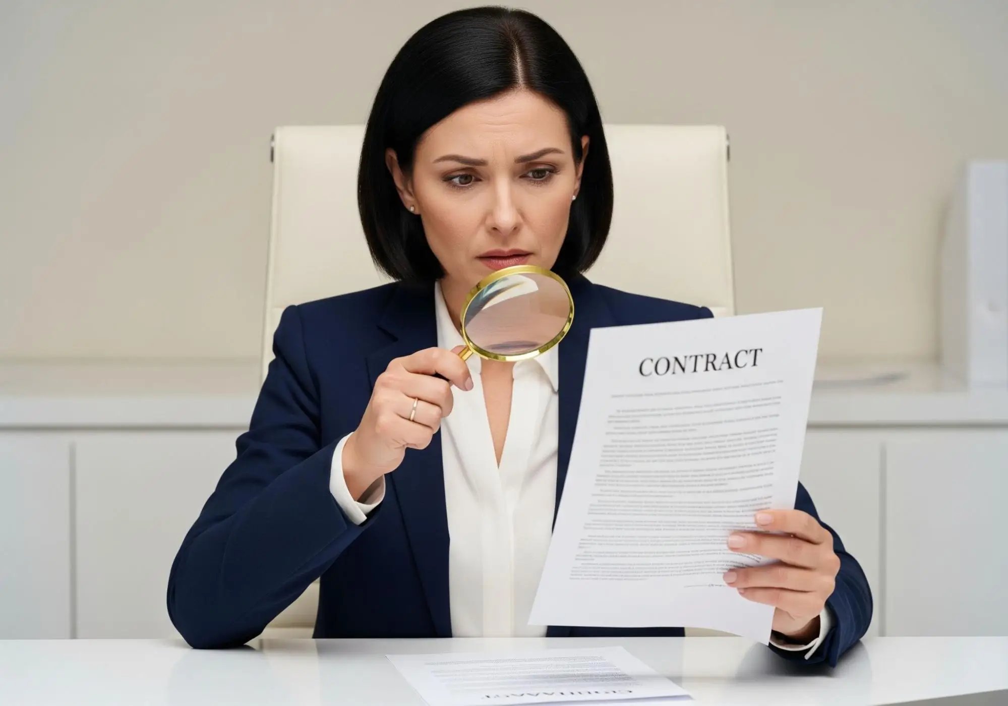 Attorney advising on contract terms